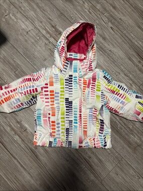 Girls' Spyder Bitsy Lola Multicolor Patterned Hooded Winter coat